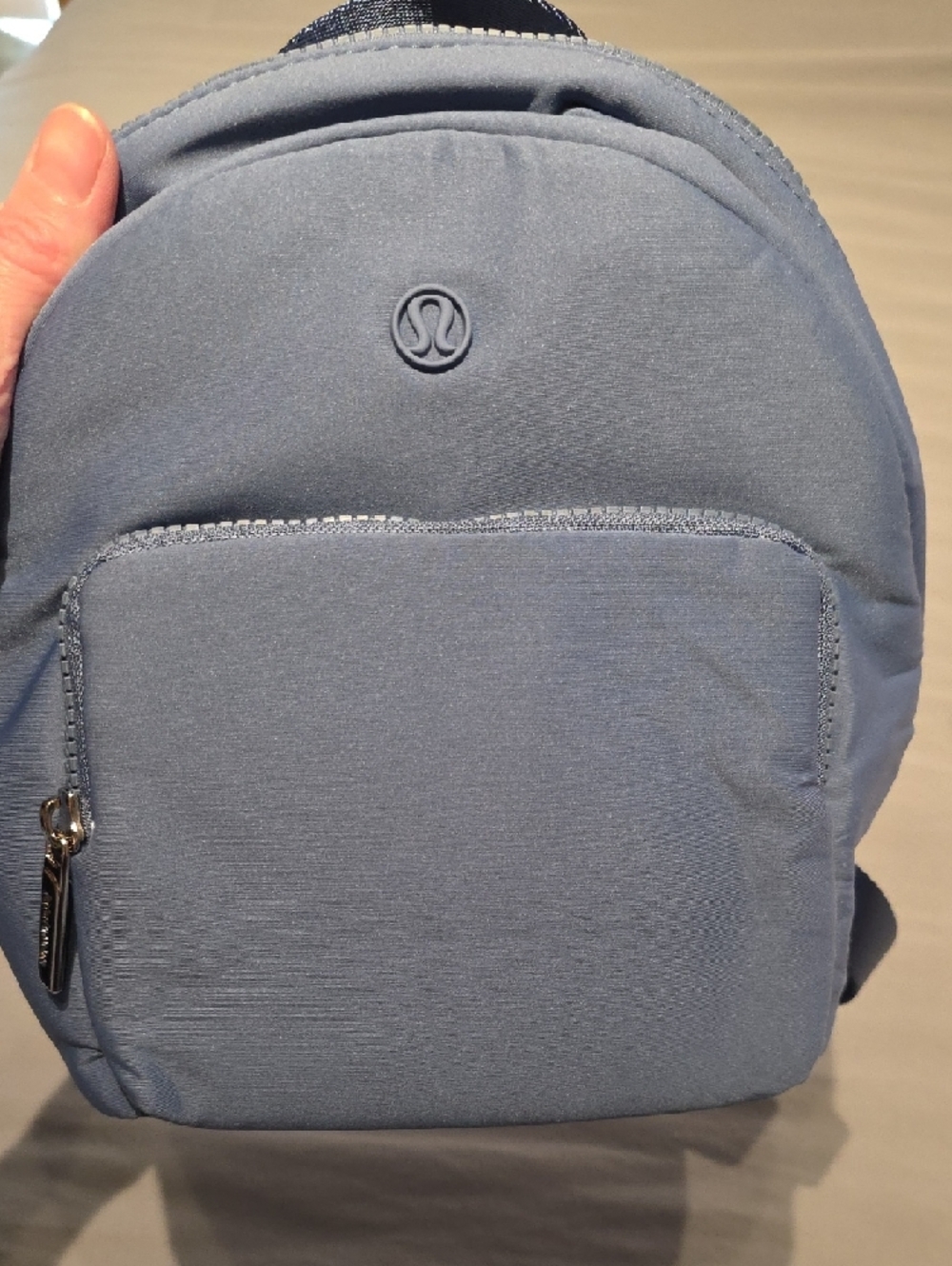 Lululemon Knit Nylon Micro Backpack in Slate Blue 4L - Picture 2 of 12